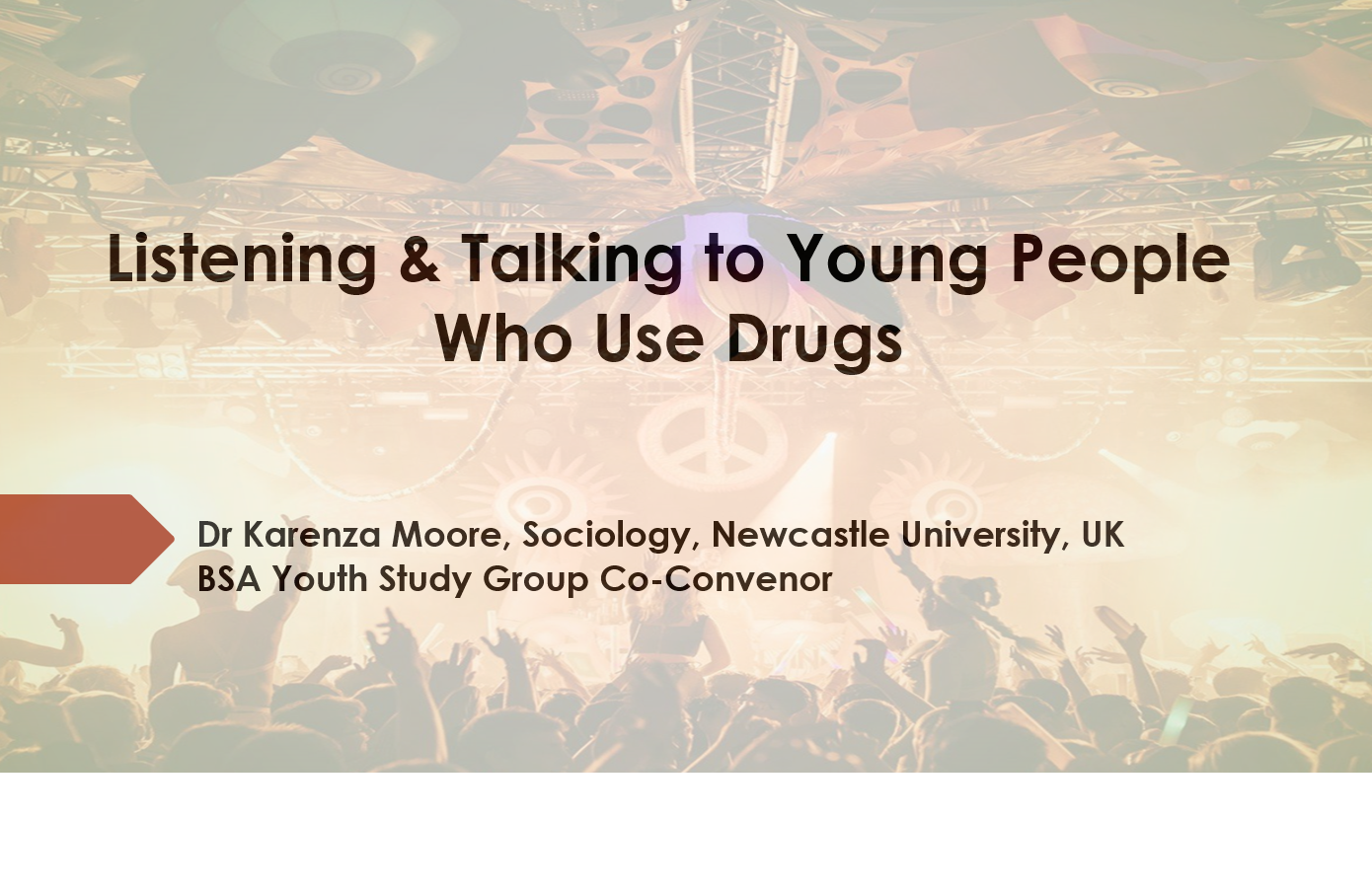 Listening & Talking to Young People Who Use Drugs